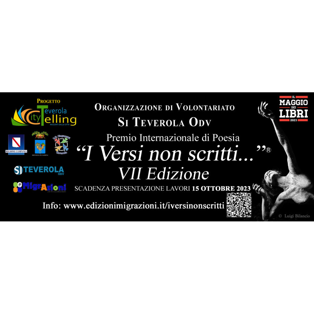 7a edizione del Premio Internazionale di Poesia "Versi non scritti" 7a edizione del Premio Internazionale di Poesia "Versi non scritti"