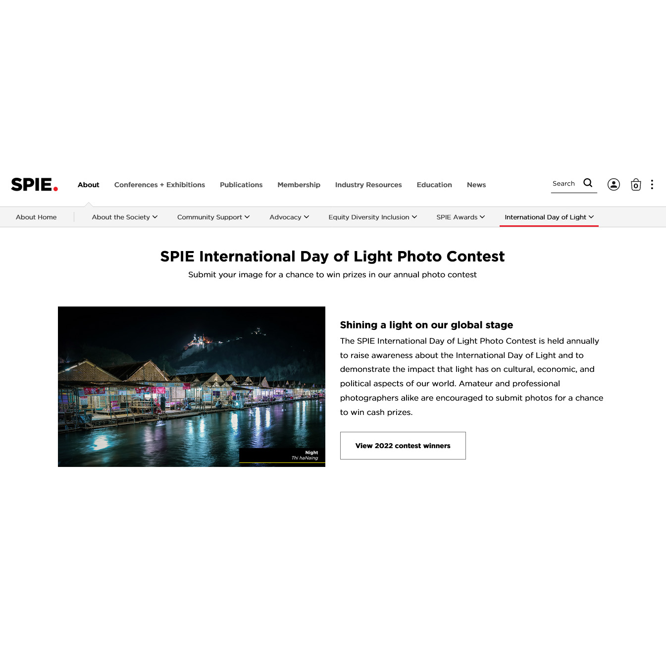 SPIE International Day of Light SPIE International Day of Light