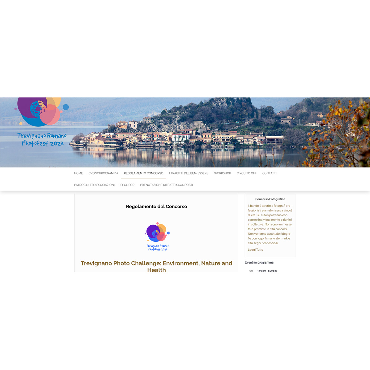Trevignano Photo Challenge: Environment, Nature and Health