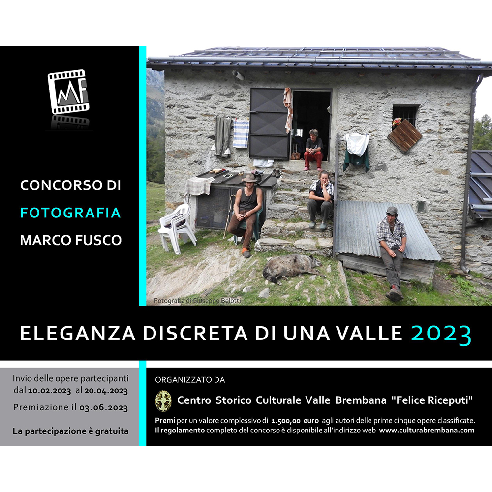 Eleganza discreta di una Valle 2023 Concorso di Fotografia Marco Fusco