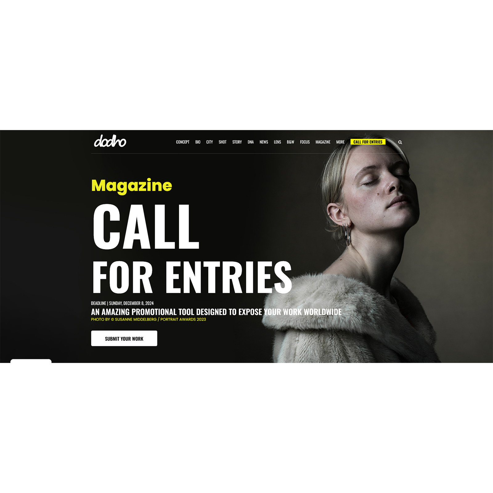DODHO - CALL FOR ENTRIES DODHO - CALL FOR ENTRIES