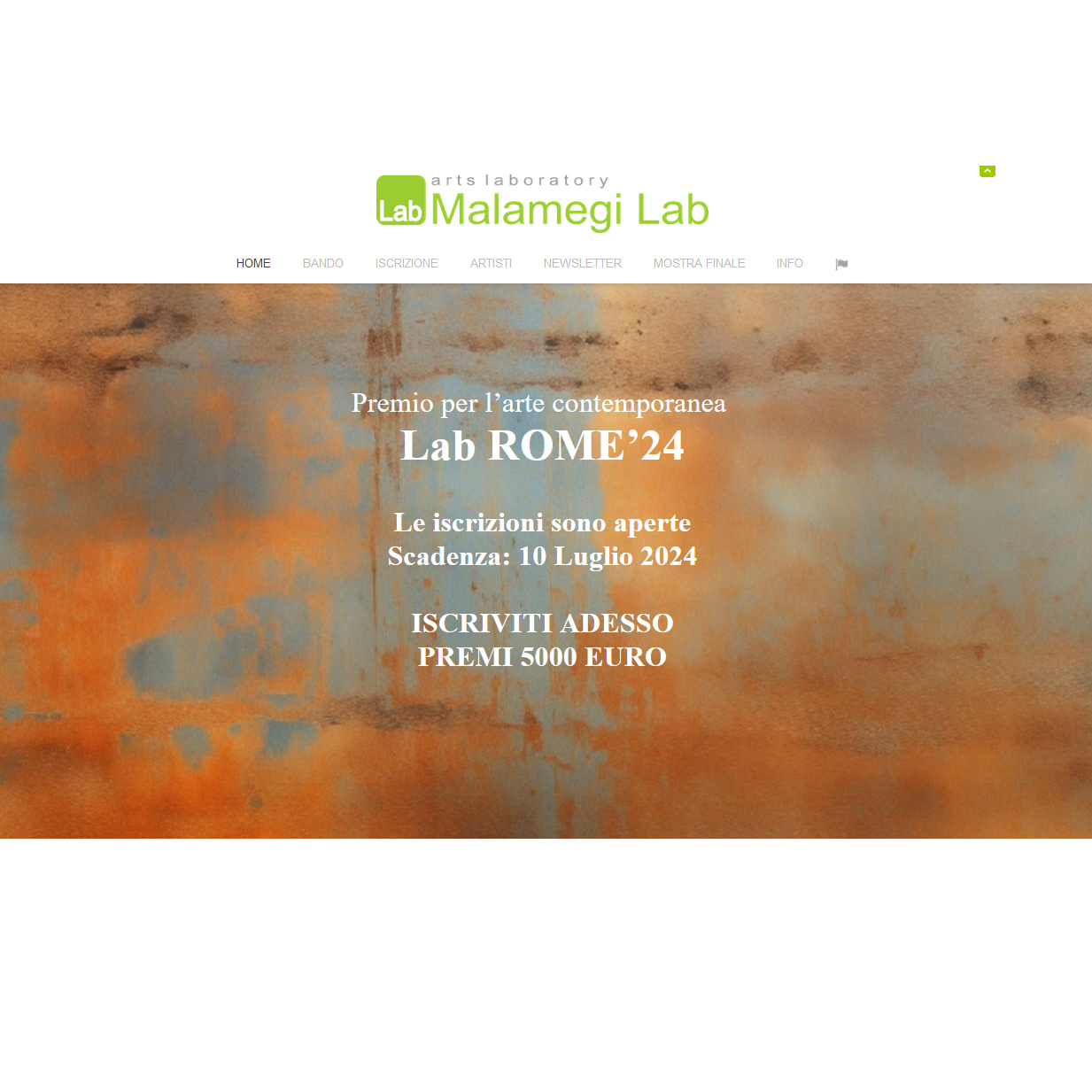 Lab Art Prize ROME Lab Art Prize ROME