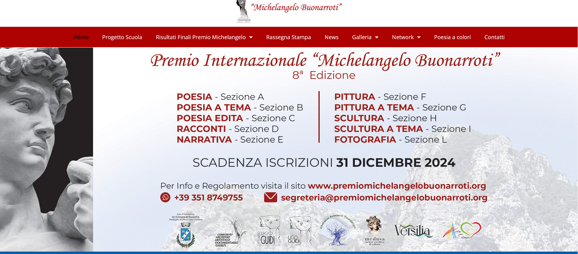 Premio Internazionale Michelangelo Buonarroti Premio Internazionale Michelangelo Buonarroti