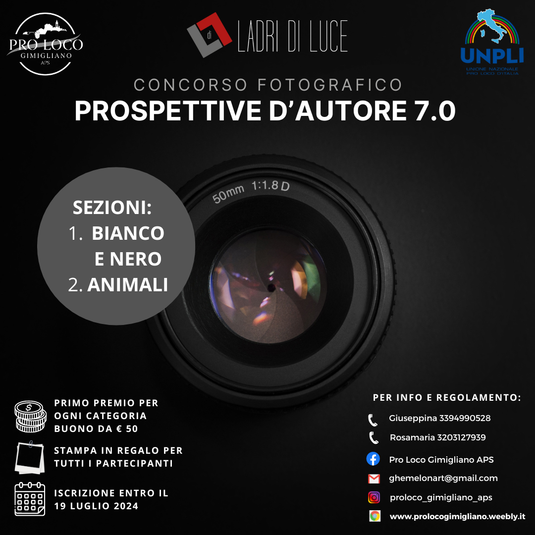 Concorso fotografico "Prospettive d Concorso fotografico "Prospettive d
