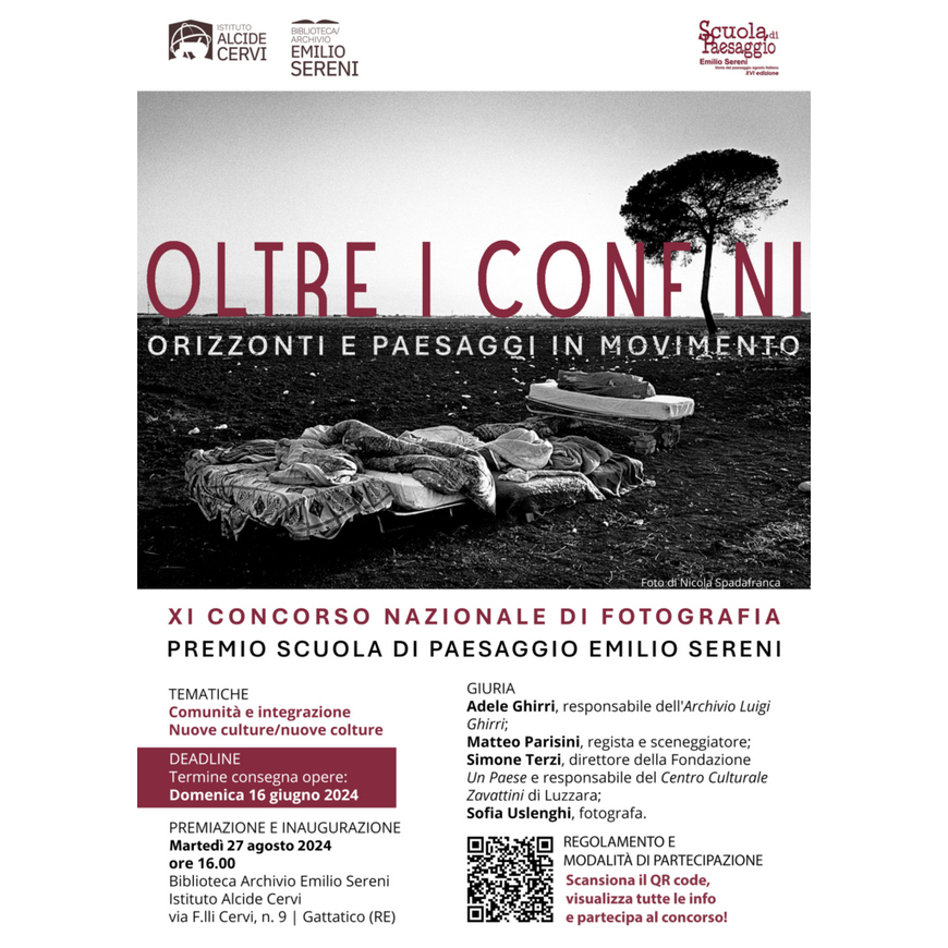 OLTRE I CONFINI. Orizzonti e paesaggi in movimento | XI Concorso nazionale di fotografia | Premio Scuola di Paesaggio "Emilio Sereni" OLTRE I CONFINI. Orizzonti e paesaggi in movimento | XI Concorso nazionale di fotografia | Premio Scuola di Paesaggio "Emilio Sereni"