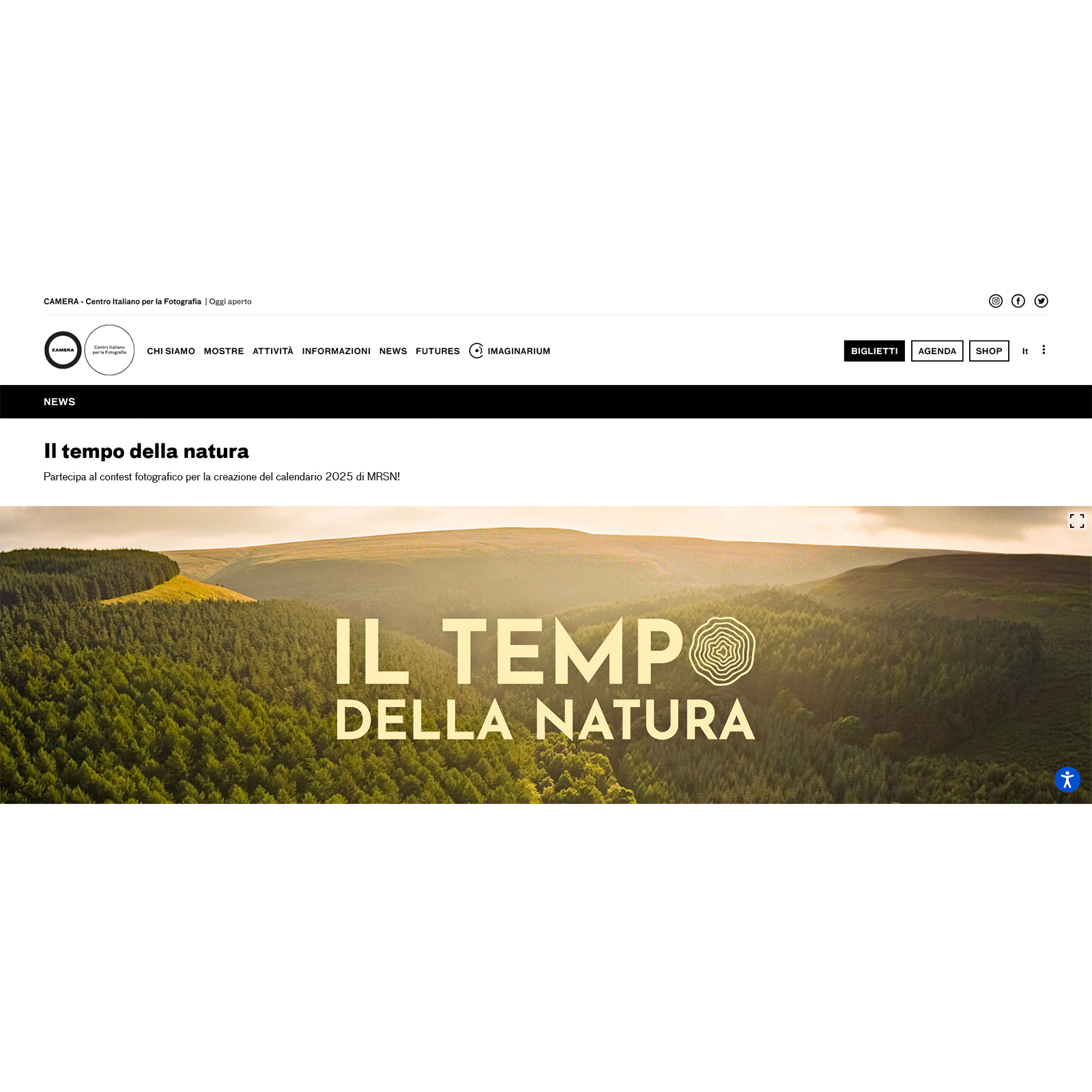 Concorso fotografico "Il tempo della natura" Concorso fotografico "Il tempo della natura"