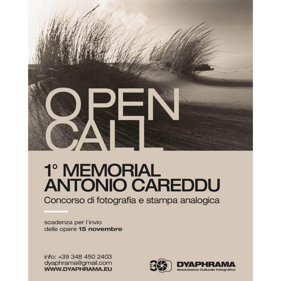 Concorso fotografico analogico "1° Memorial Antonio Careddu" Concorso fotografico analogico "1° Memorial Antonio Careddu"