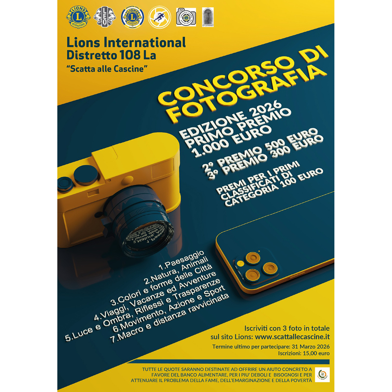 Concorso fotografico “Scatta alle Cascine” - Concorsi