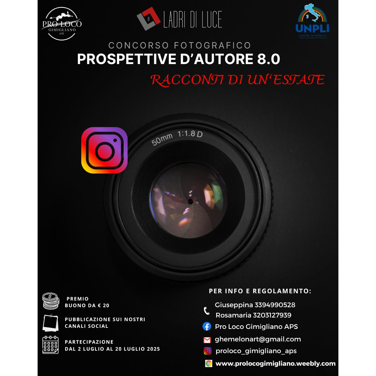 Concorso fotografico "Prospettive d’Autore 8.0"
