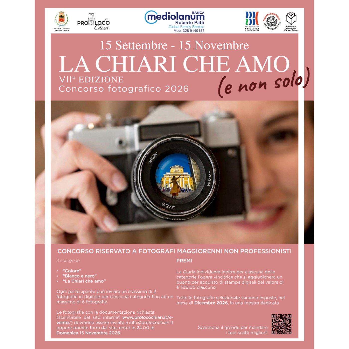 Concorso Fotografico "La Chiari che amo" - VII Edizione - Concorsi