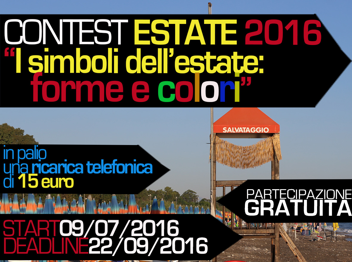 Contest estate 2016. I simboli dell’estate: forme e colori