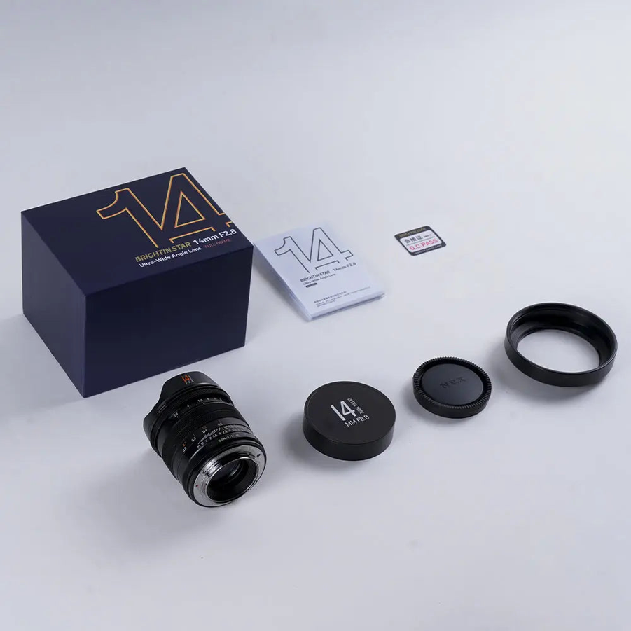 Brightin Star annuncia il MF 14mm f/2.8: grandangolo full frame per mirrorless a meno di 300 euro