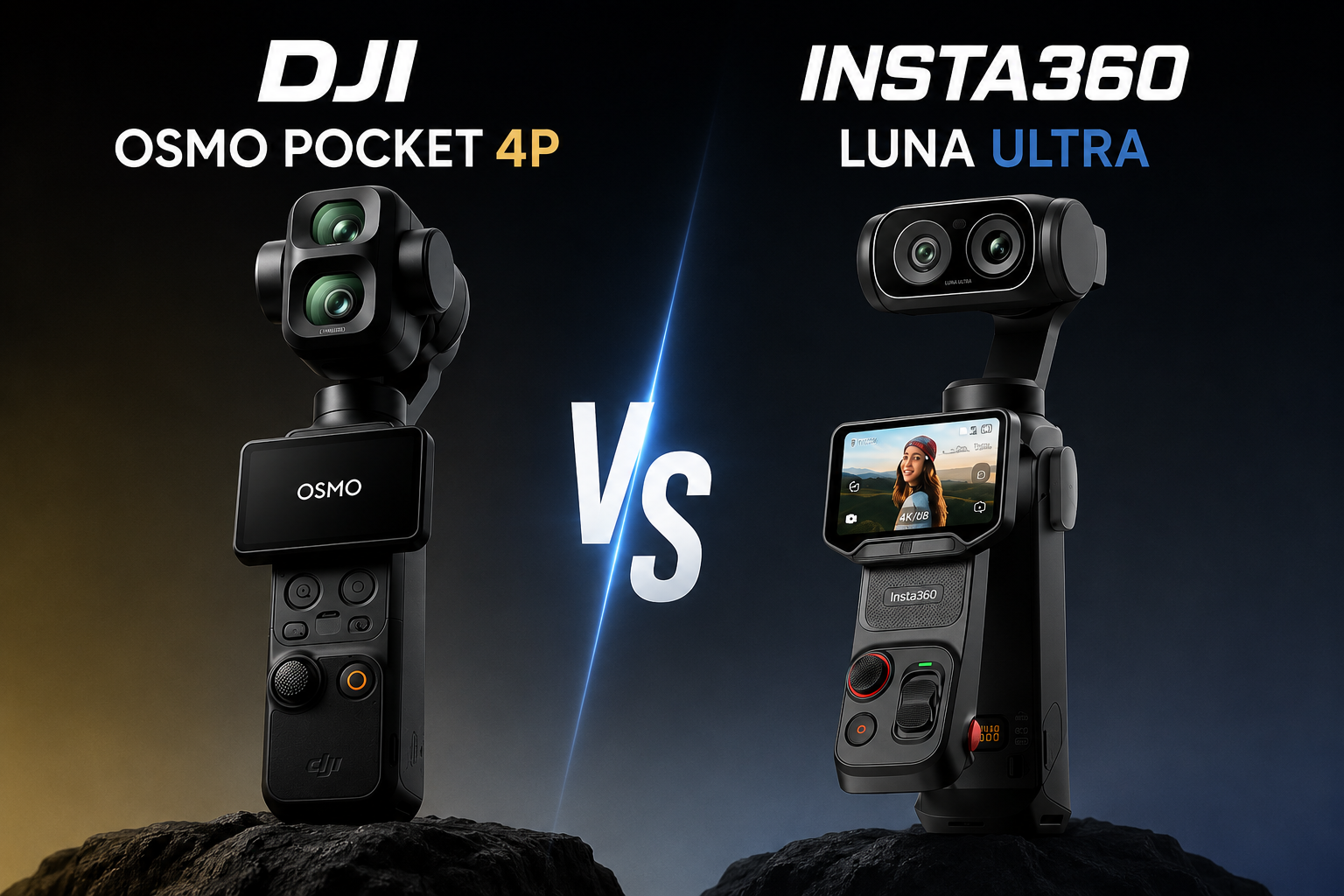 DJI Osmo Pocket 4P vs Insta360 Luna Ultra: il confronto di Trusted Reviews - Notizie