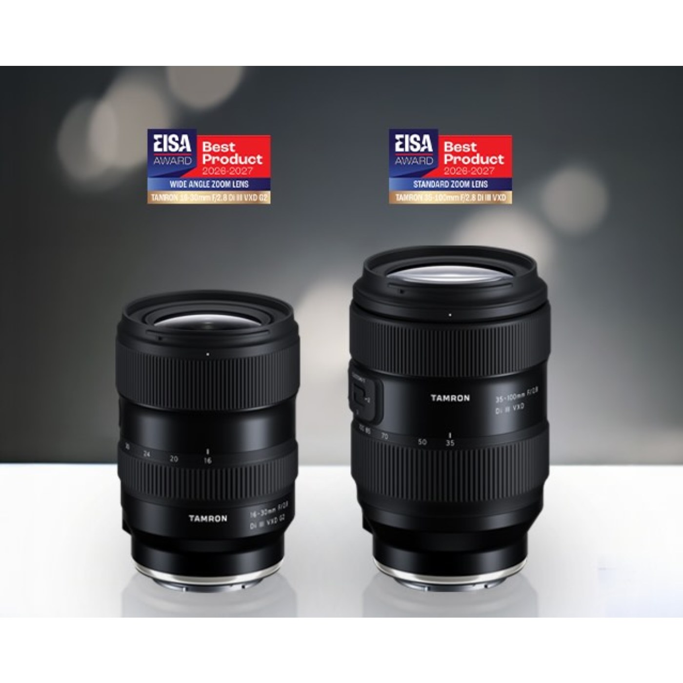 Tamron vince due premi EISA 2026-2027 per i suoi obiettivi - Notizie