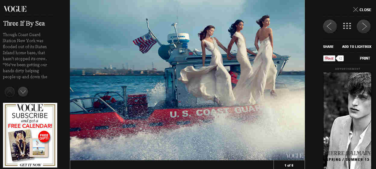 Vogue celebra gli eroi di Sandy... o no? - Cultura