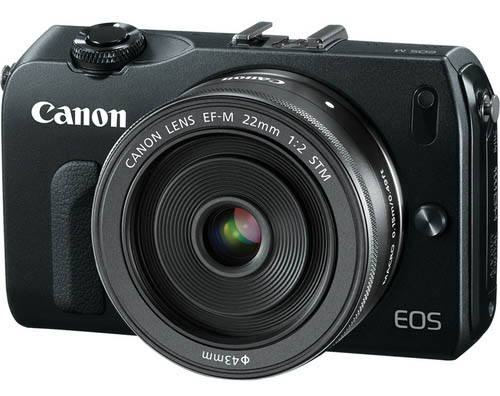 Prima foto della mirrorless Canon EOS M - Novità