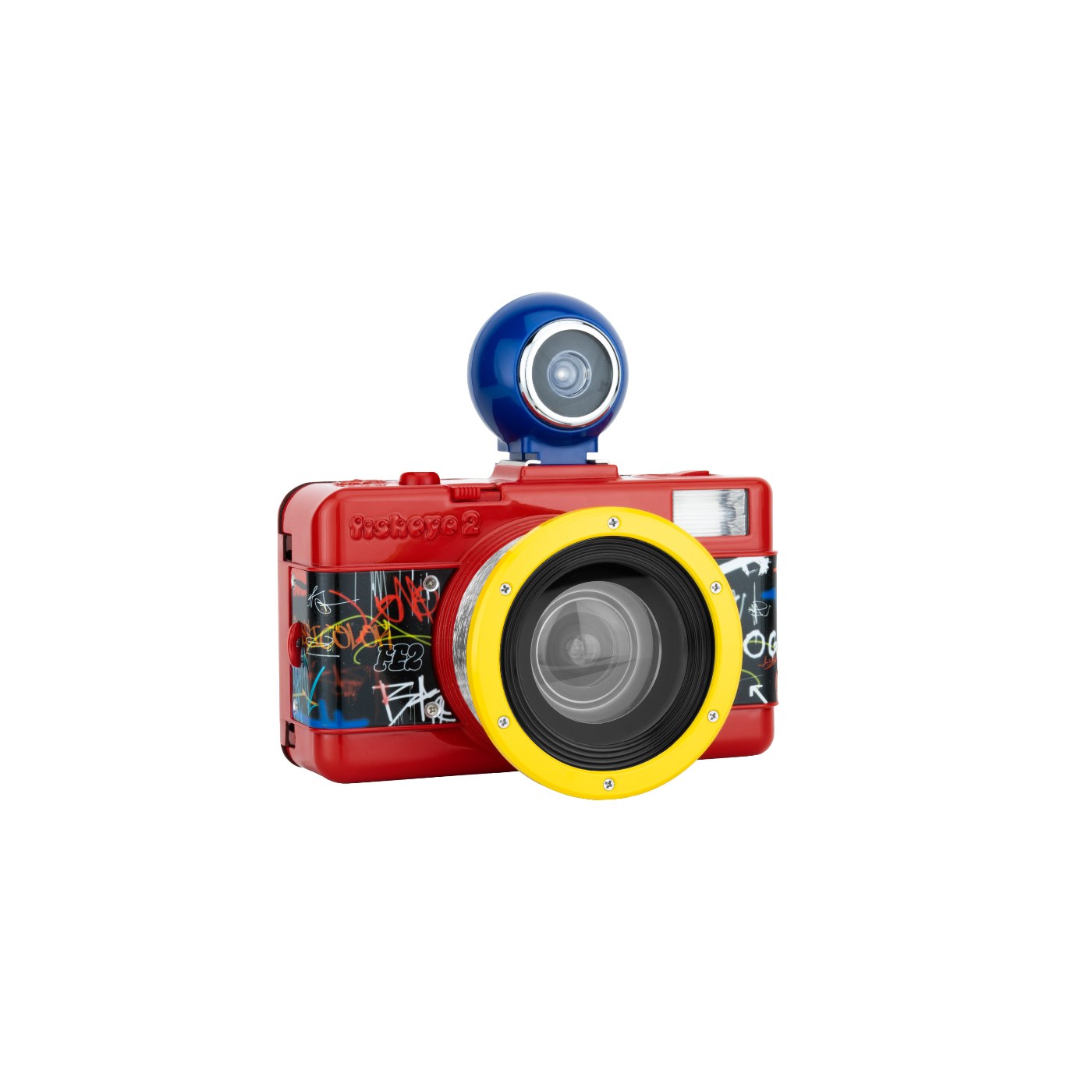 Fotocamera Fisheye No. 2 Graffiti 35 mm