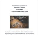 XIII Edizione del Concorso “IMMAGINI E PAROLE“ - Concorsi