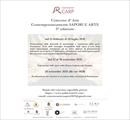 CONCORSO D’ARTE “CONTEMPORANEAMENTE SAPORI E ARTE” 3° edizione - Concorsi