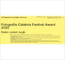 Fotografia Calabria Festival Award 2025 - Concorsi